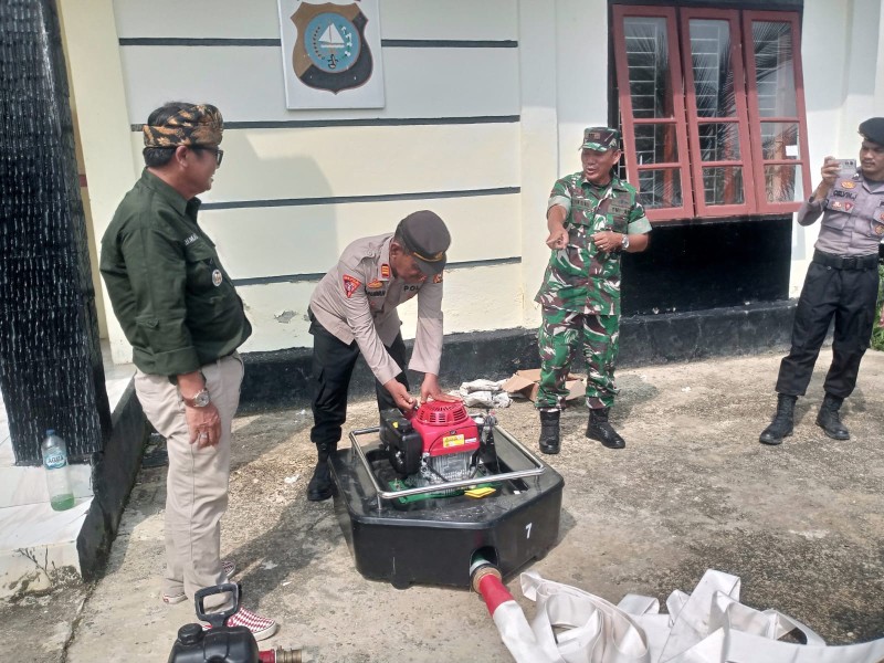 Apel Kesiapsiagaan Pencegahan dan Penanganan Karhutla di Kecamatan Kuindra