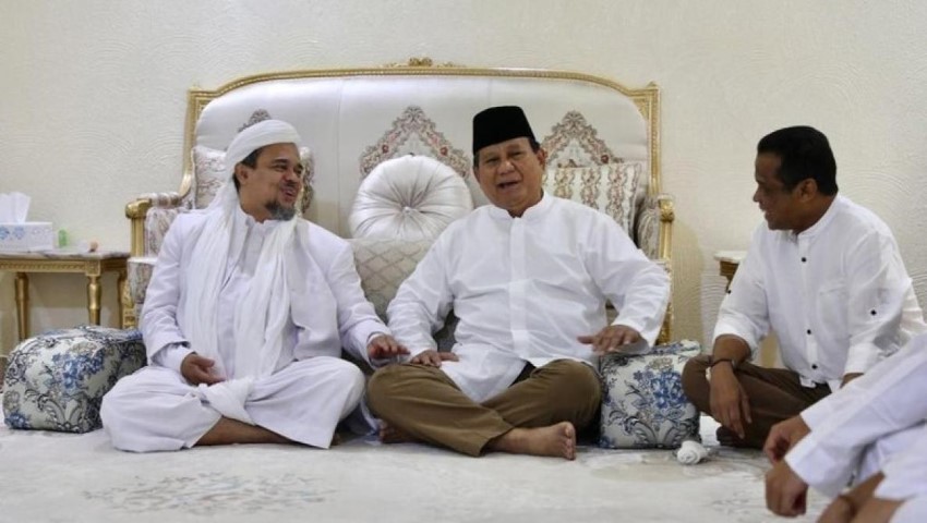 Siapa Bikin Hoax Maklumat Habib Rizieq Tinggalkan Prabowo?
