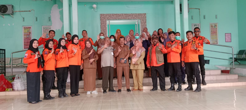 BPBD Bengkalis Gelar Sosialisasi Dan Simulasi Penanggulangan Bencana
