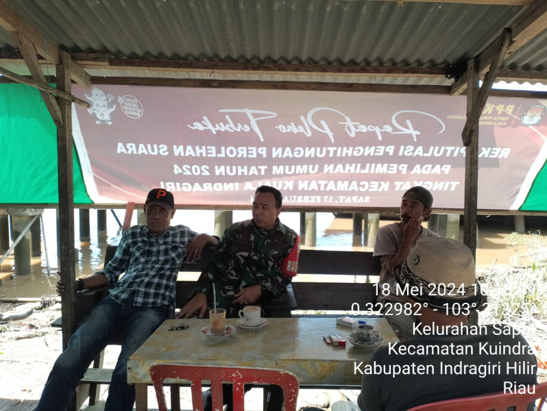 Pupuk Jiwa-jiwa dan Budi Pekerti Pancasila Melalui Komsos Babinsa Koramil 04/Kuindra