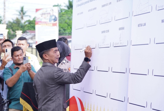 DPRD Kampar Apresiasi Langkah Pemkab dan Polres Perkuat Satgas Anti Narkoba