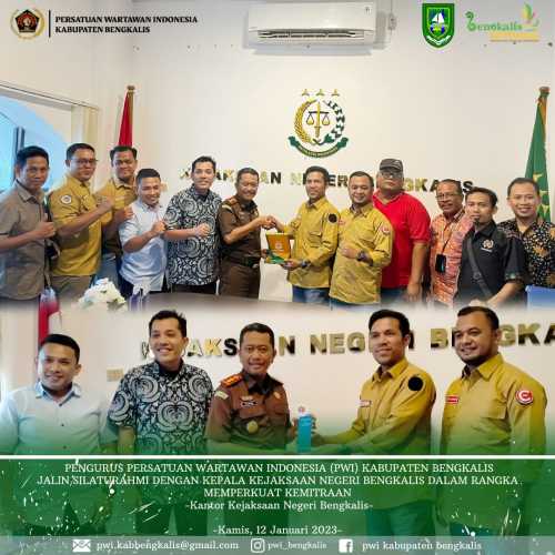 Kajari Bengkalis Siap Bermitra Dengan PWI Bengkalis