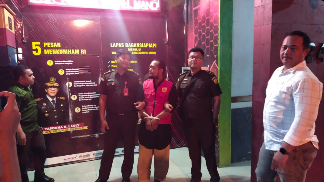 Sukarno Akhirnya Berhasil Dieksekusi Tim Tabur Kejati Riau dan Kejari Rohil,