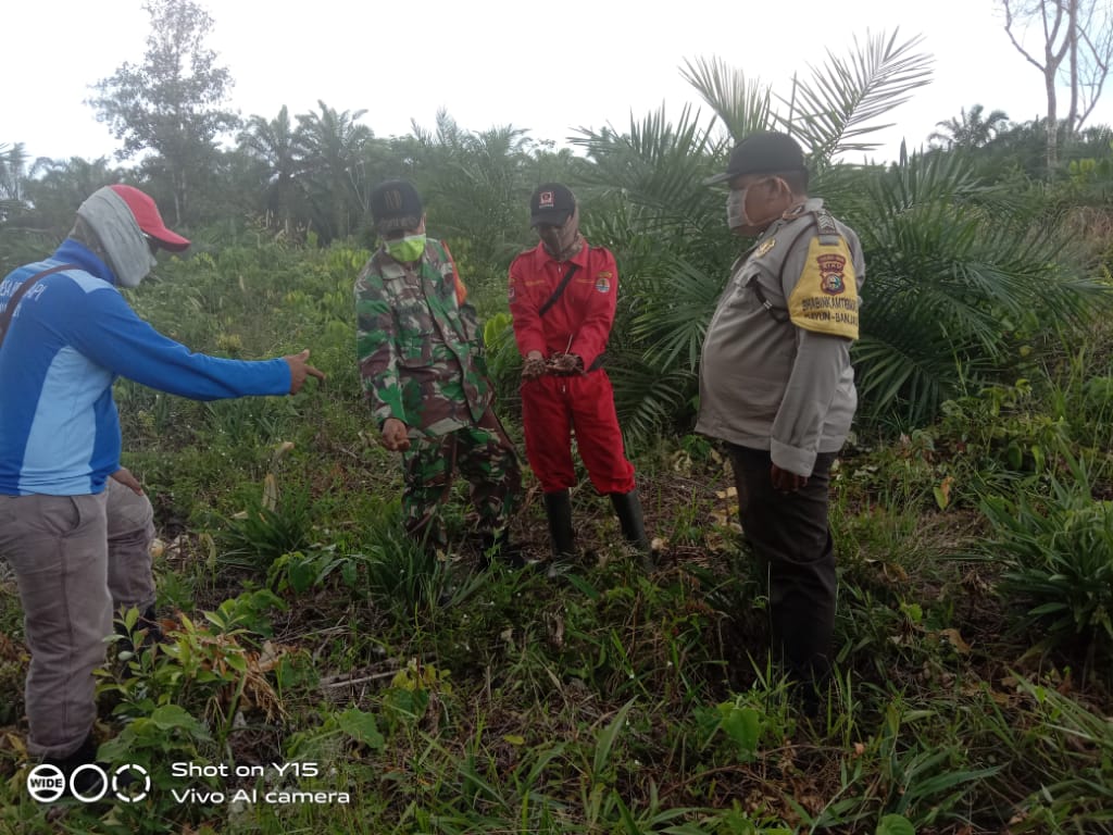 TNI dan Polri, Mangala Angi, Laksanakan Patroli Karlahut Dirahwan Kebakaran di Dayun