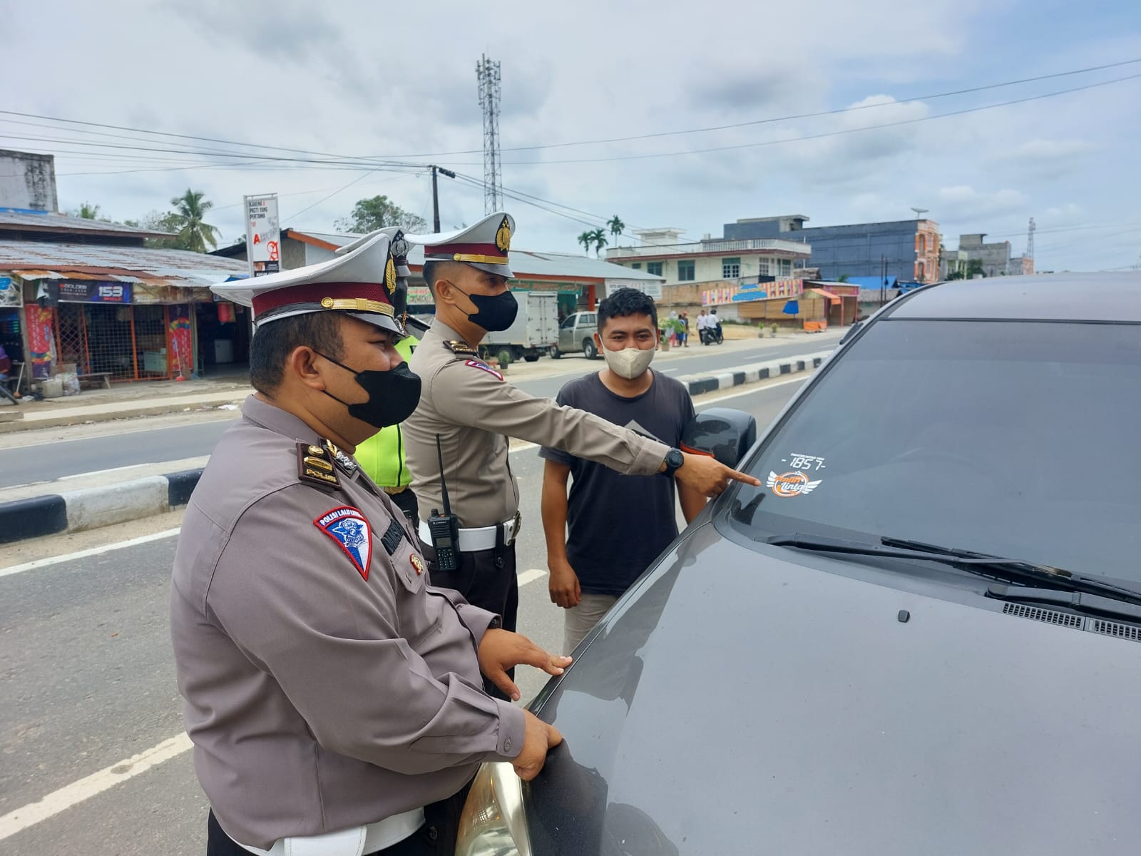 Satlantas Polres Inhu Datangi PO Bus dan Travel, Ini Tujuannya  Satlantas Polres Inhu Datangi PO Bus dan Travel, Ini Tujuannya