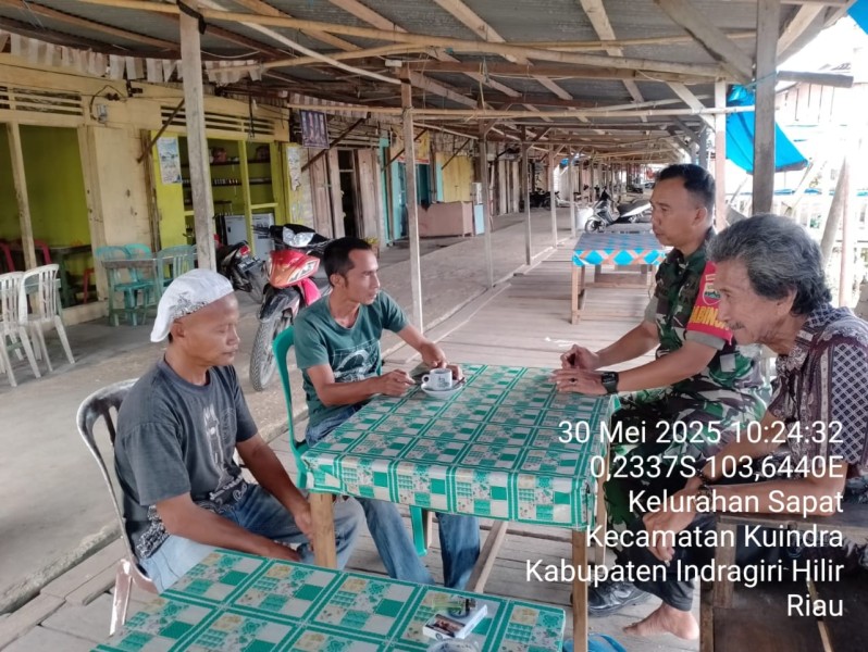 Komsos Babinsa: Upaya Meningkatkan Keakraban dan Kebersamaan dengan Masyarakat