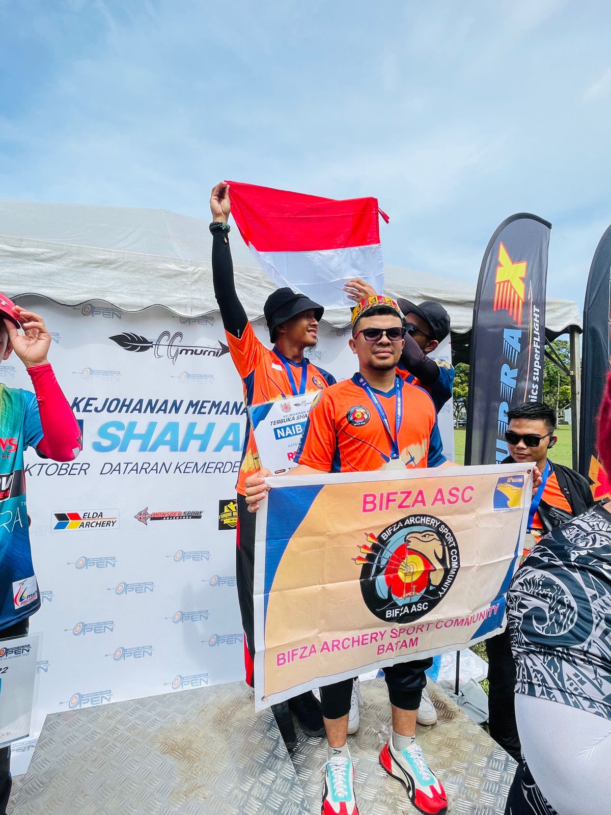 Atlit Panahan BP Batam Menyabet Medali Emas di Kejuaraan Shah Alam Open 2022