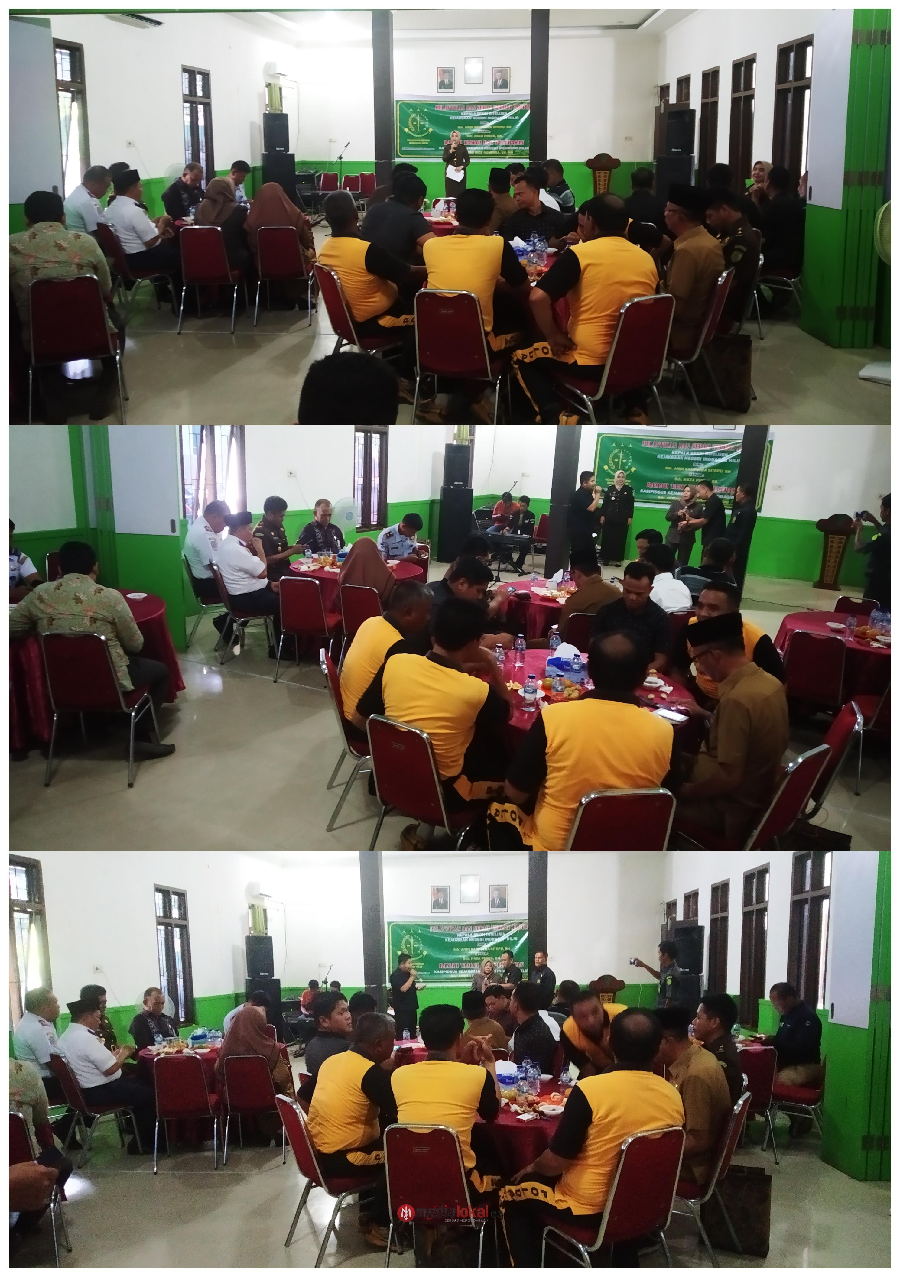 Kejari Inhil Laksanakan Sertijab Kasi Intel dan Pelepasan Kasipidsus serta Ramah Tamah 