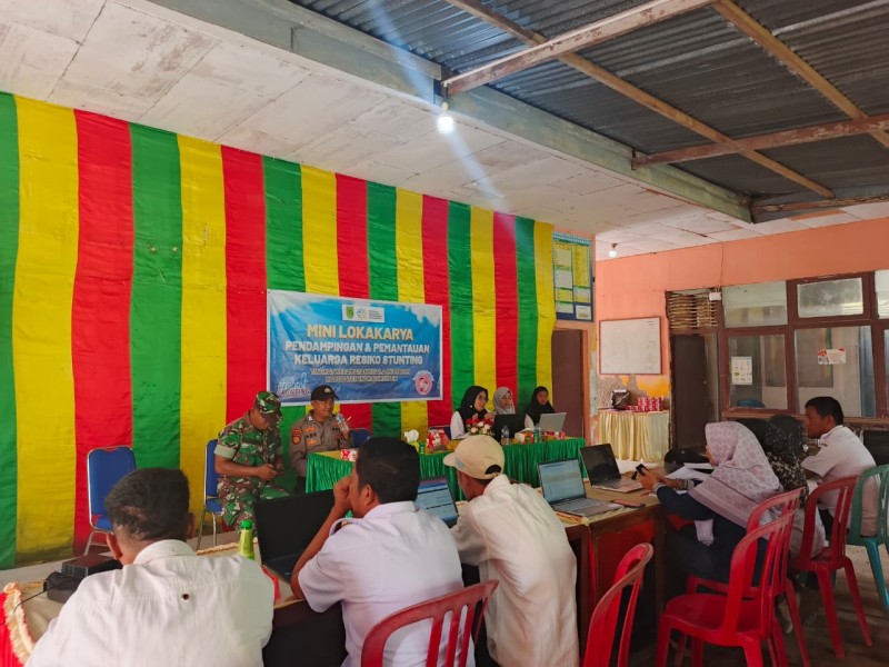 Babinsa Koramil 04/KDR: Pencegahan Stunting Memerlukan Kesadaran dan Partisipasi Masyarakat