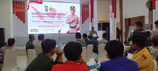 Kapolres Inhil Gelar Silaturahmi dan Bhakti Sosial Polri Presisi Menyambut Ramadhan 1446 Hijriah