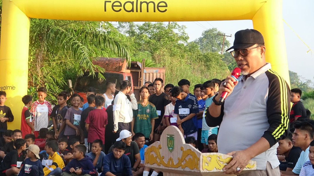 Bawa Pesan Bupati Inhil, Sekda H. Tantawi Jauhari Buka Tempuling Fun Run 2025