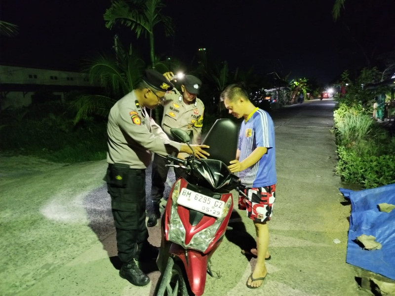 Wujudkan Kamtibmas, Polsek Gas Tingkatkan Keamaan di Wilayah