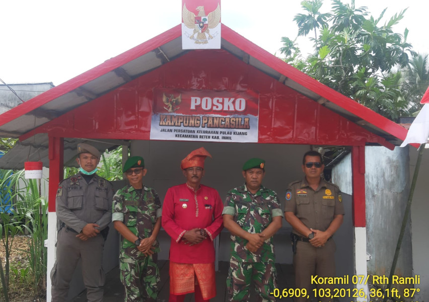 Sosialisasi Bahaya Karhutla dan Narkoba Melalui Komsos Koramil 07/Reteh Serda Ramli