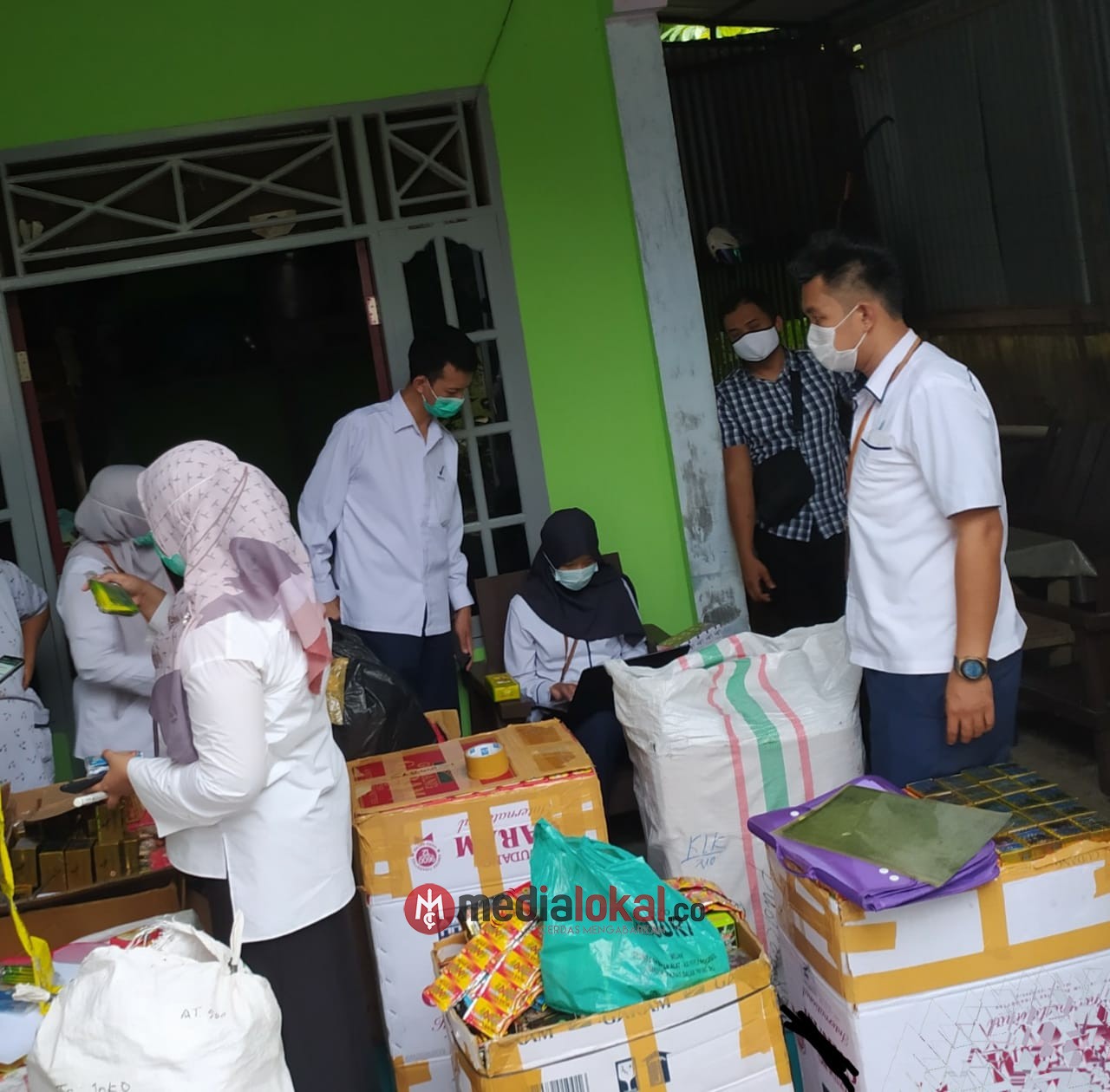 BPOM Inhil Tindak Rumah Penyimpanan Obat Izin Edar Fiktif dan Bahan Kimia Berbahaya di Inhu