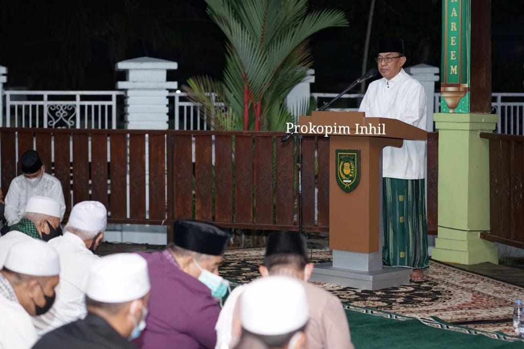 Malam Idul Fitri, HM Wardan Gelar Gema Takbir di Pendopo Rumah Dinas Bupati