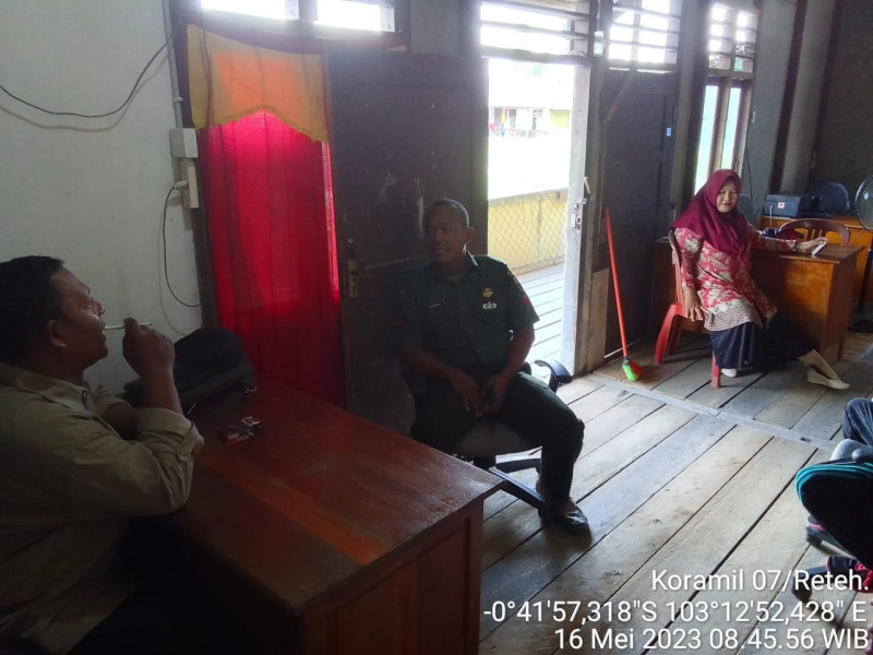 Kopda Sudarwis Ingatkan Warga Untuk Tidak Membuka Lahan