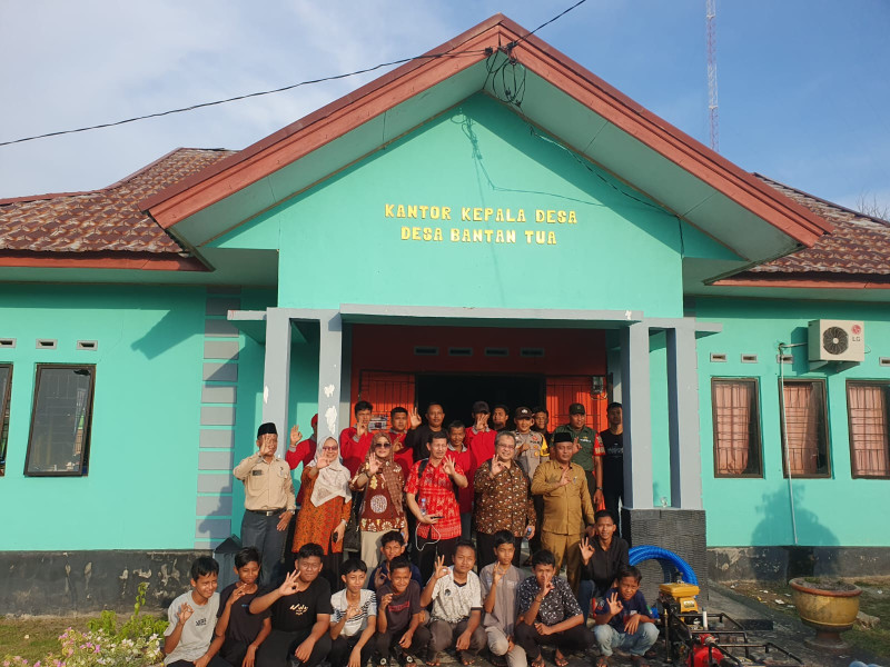 BPBD Bengkalis Dampingi Tim Verifikasi Kabupaten Kayak Anak