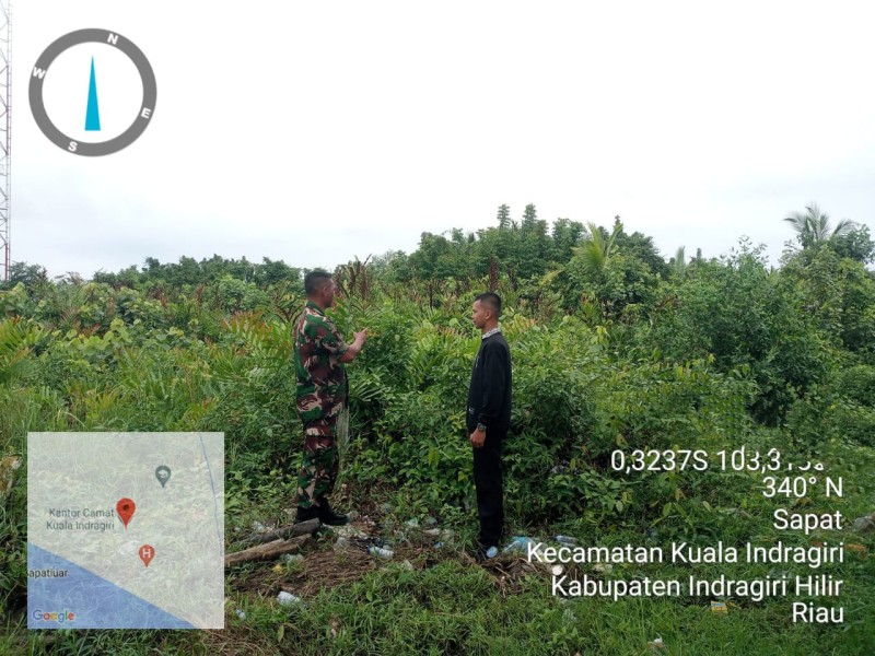 Patroli Tapal Batas oleh Babinsa Koramil 04/Kuindra Berjalan Aman dan Lancar
