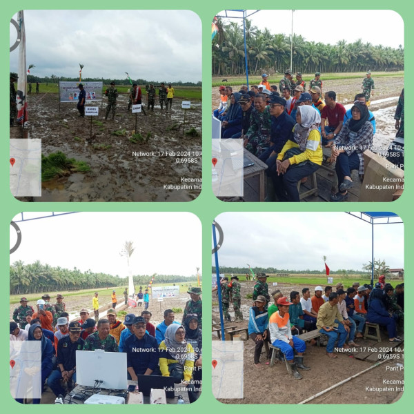 Serda Johansah Dampingi Petani Dalam Penyemprotan Hama Wereng Coklat di Poktan