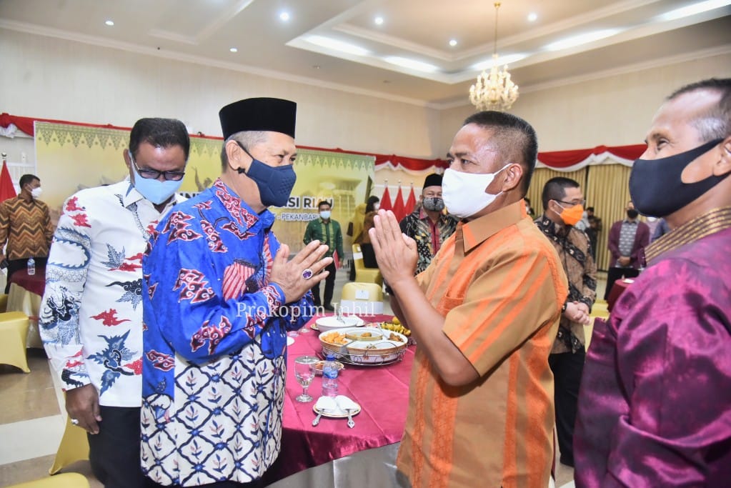 SU dan Dandim 0314/Inhil Hadiri Ramah Tamah Pemprov Riau Bersama Pangdam Bukit Barisan
