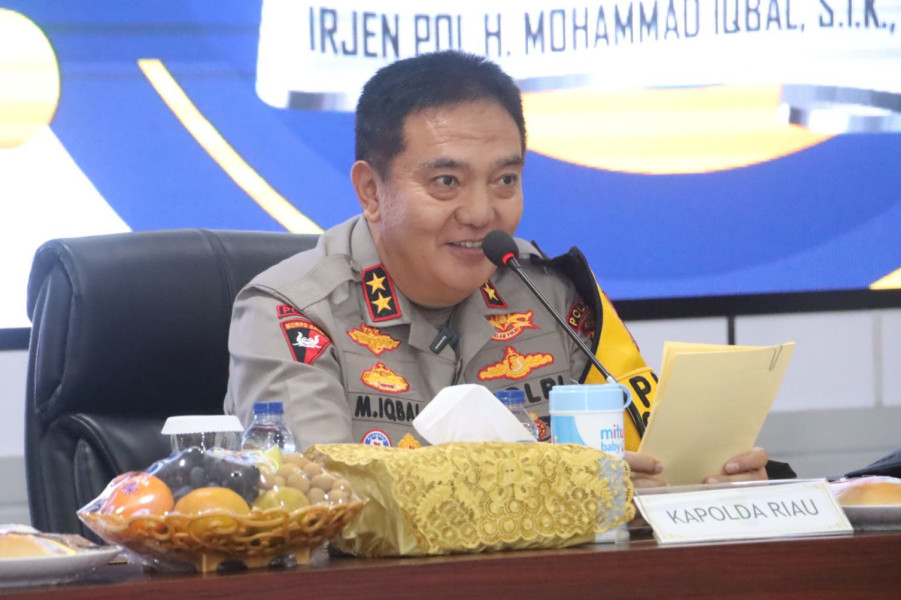 Kapolda Riau Kunjungi Polres Indragiri Hilir untuk Kesiapan Pengamanan Pilkada Serentak 2024