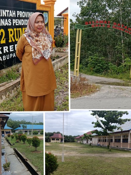 Berdiri di Tengah Perkebunan Sawit dan Karet, SMA Negeri 2 Rumbio Jaya Butuh Perhatian Ekstra