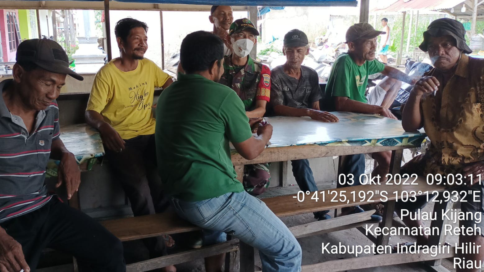 Kopda Bobi Ariyanto Jalin Silaturahmi Melalui Komsos