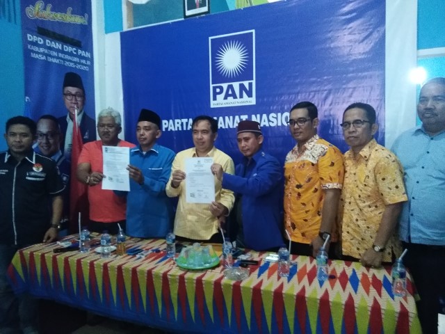 Resmi, Golkar dan PAN Dukung Wardan dan SU Untuk Pilkada Inhil 2018 