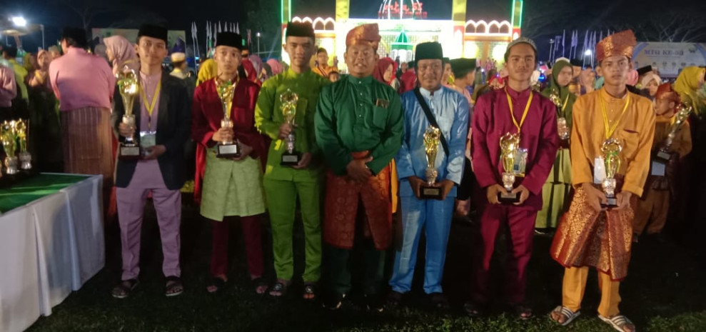 Danramil 09/Kemuning Hadiri Penutupan MTQ Ke 53 Tingkat Kabupaten