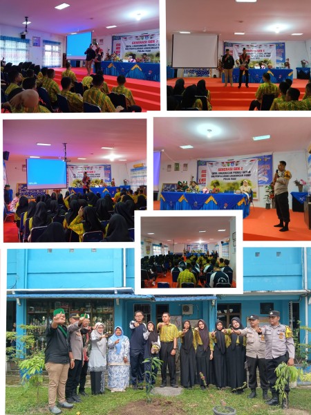 Tim Green Policing Polda Riau dan Cipayung Plus Sambangi SMA Negeri 8 Pekanbaru Tim Green Policing Polda Riau dan Cipayung Plus Sambangi SMA Negeri 8 Pekanbaru