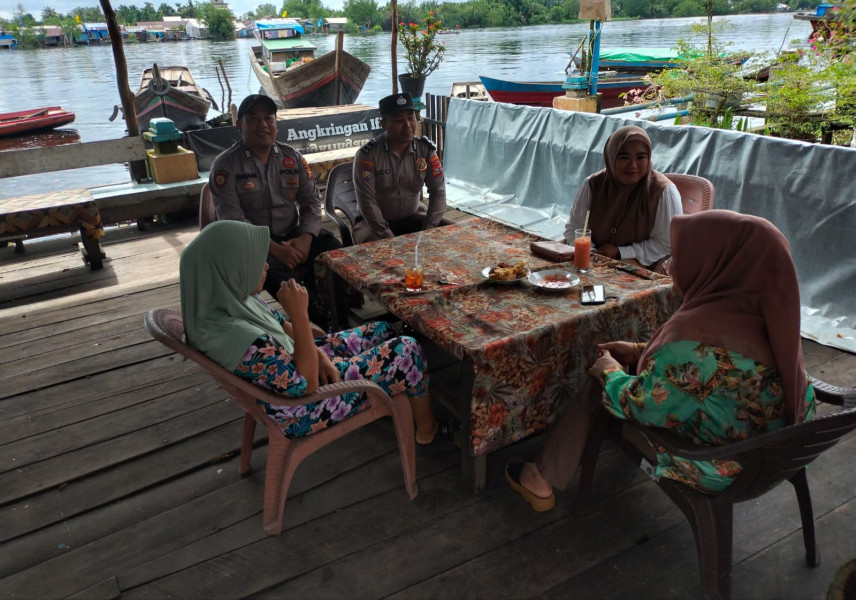 Jaga Wilayah Tetap Aman dan Nyaman, Personil Polsek Aktif Sambang Wilayah Binaan