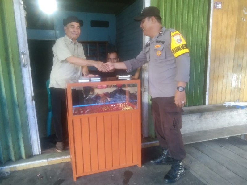 Terkait Himbauan Kamtibmas, Bhabinkamtibmas Desa Simpang Gaung Aipda Safrizal Zufri Laksanakan Giat Sambang Warga Binaan