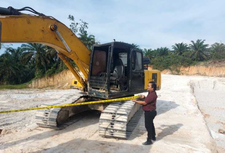Jajaran Polda Riau Ungkap 23 Kasus Penambangan Ilegal, 37 Pelaku Dibekuk, 1 Kasus Ditangani Polres Inhil