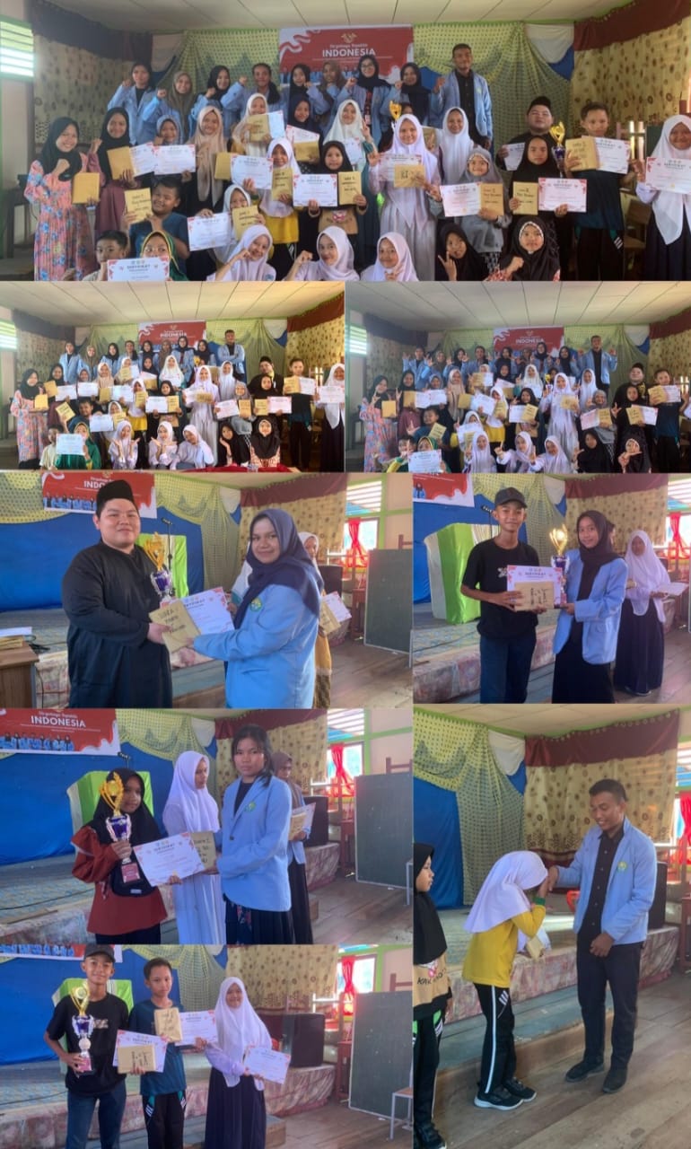 Meriahkan Acara Lomba 17 Agustus Mahasiswa Kukerta UNRI di Kelurahan Teluk Pinang Laksanakan Berbagai Kegiatan