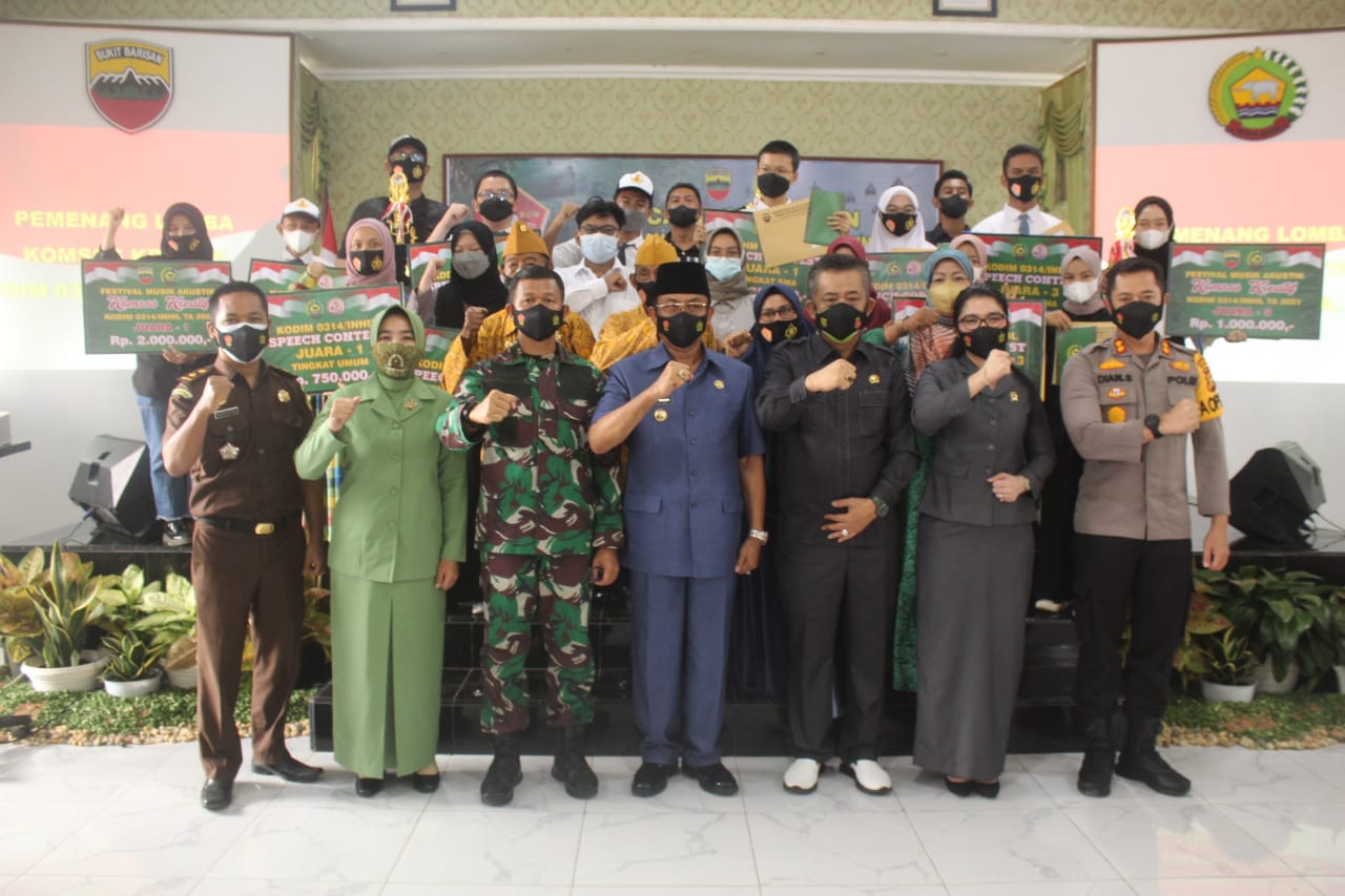 HUT TNI ke-76, Kodim 0314/Inhil Taja Syukuran