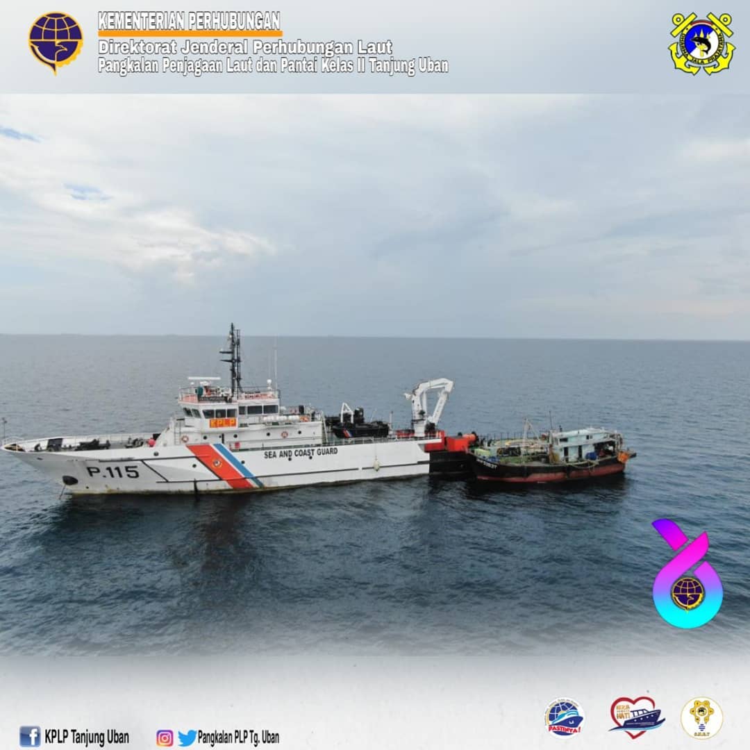 Ditjen Hubla Tindak Kapal Nelayan Berbendera Malaysia yang Masuk Wilayah Indonesia