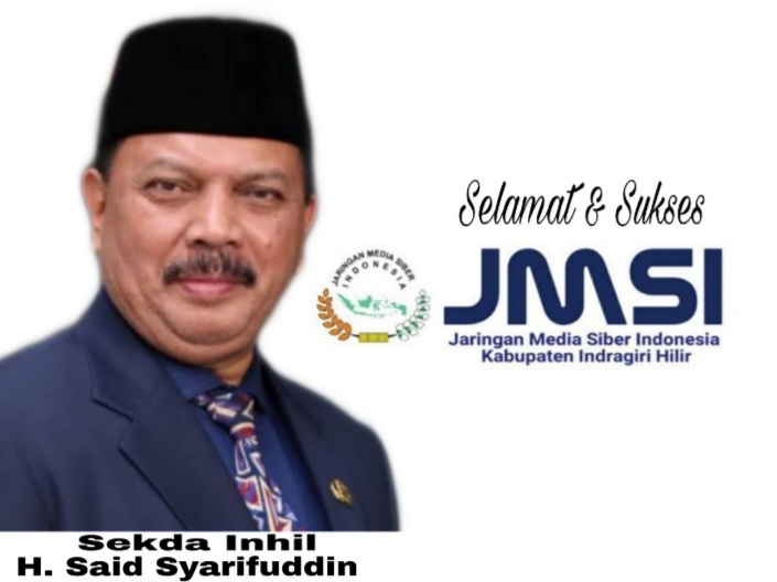 Sekda Inhil Ucapkan Selamat Atas Terbentuknya JMSI Inhil, Ini Pesan dan Harapannya