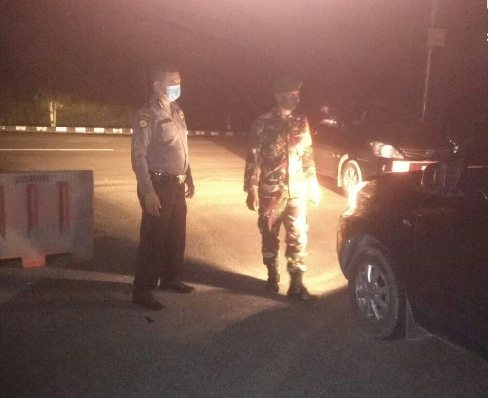 TNI-Polri dan Satpol PP  Siak Laksanakan Pengamanan Tempat Isolasi Asrama Haji