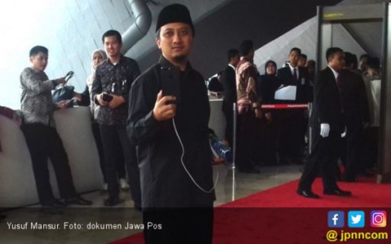Ustaz Yusuf Mansur Gabung Kubu Jokowi-Ma'ruf, Begini Reaksi Fadli