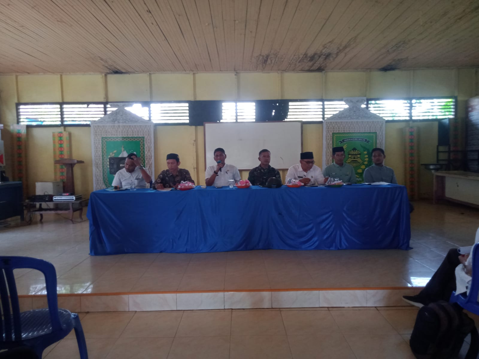 Musyawarah Pembentukan Panitia MTQ dan Penetapan Kuburan Umum Oleh Babinsa Kota Baru Sebrida