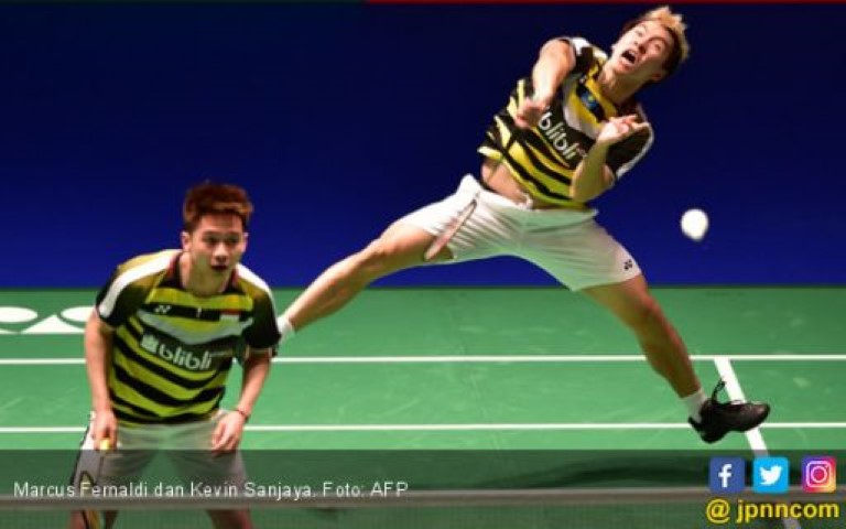 Tampil Ganas, Marcus / Kevin Back to Back di Japan Open