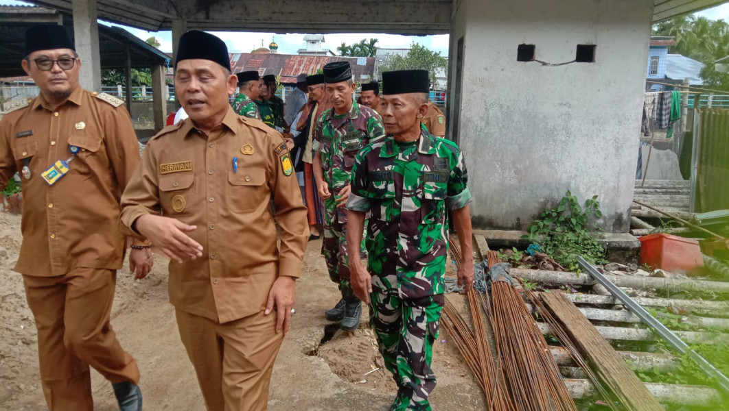 Kapten Inf Riswanto Beserta Anggota Koramil Hadiri Takziah ke Rumah Duka