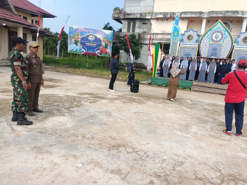 Dengan Komsos, Koramil 07/Reteh Juga Mensosialisasikan Bahaya Karhutla