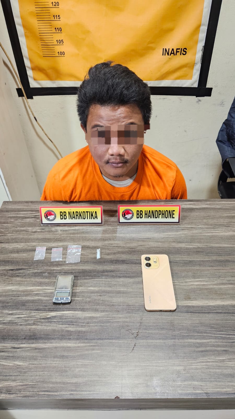 Satresnarkoba Polres Inhil Ungkap Kasus Sabu ,Seorang Pengedar Diamankan