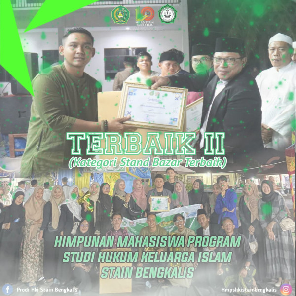 Milad STAIN Bengkalis Ke 10, HMPS HKI Terbaik II Pameran UMKM