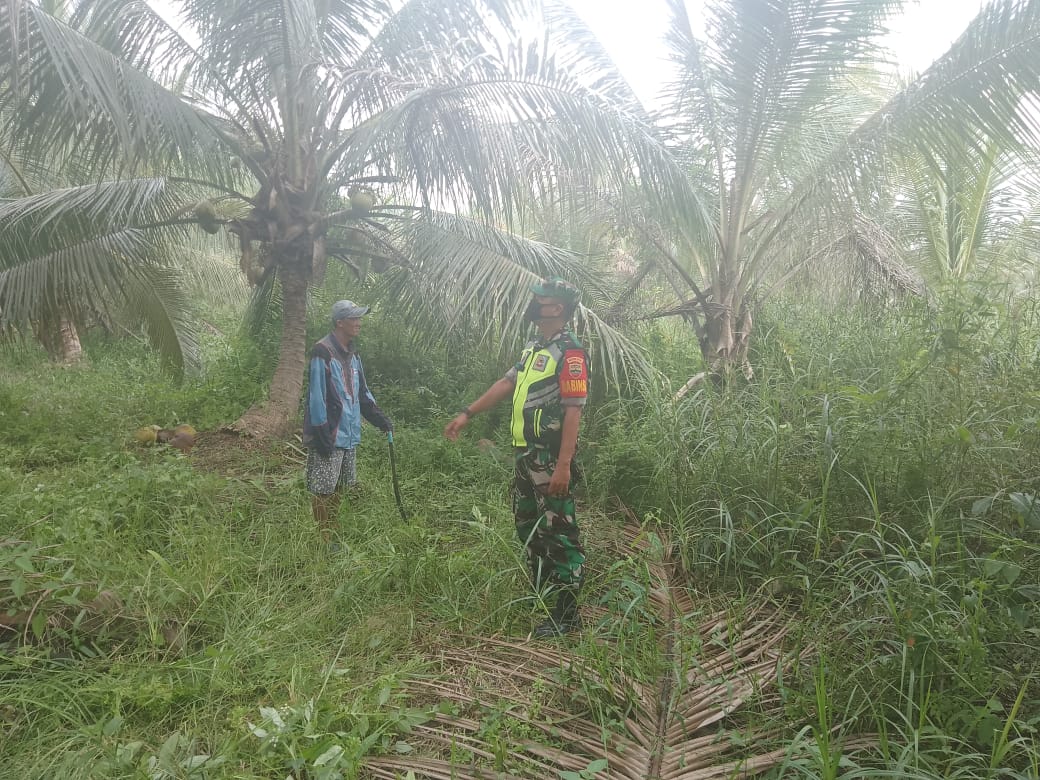 Serda Boby Arisandi Tetap Rutin Turun Lakukan Patroli Karlahut