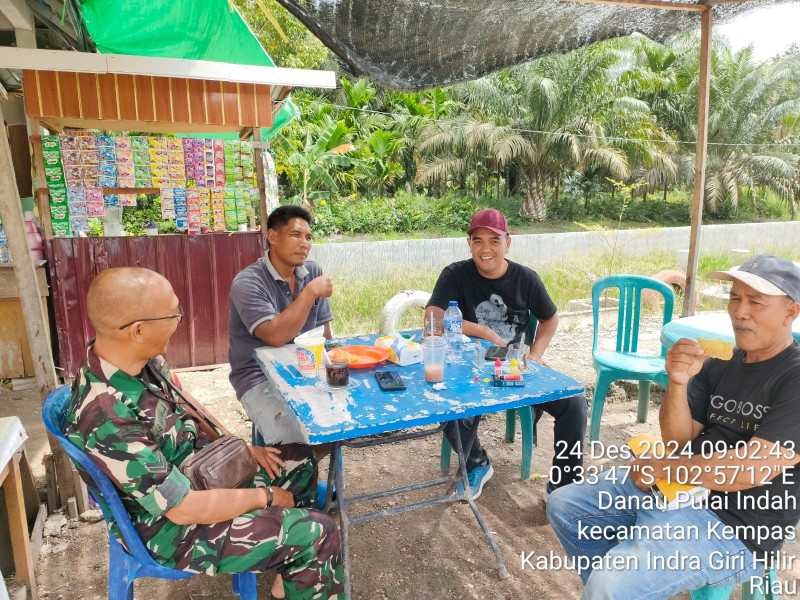 AJAK PARA PEMUDA MENJADI PELOPOR KAMTIBMAS DESA, BABINSA KORAMIL 03/TPL KOMSOS BERSAMA TOKOH PEMUDA