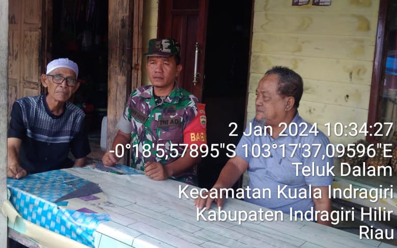 Babinsa Koramil 04/Kuindra Harapkan Agar Lestarikan Nilai-nilai Pancasila