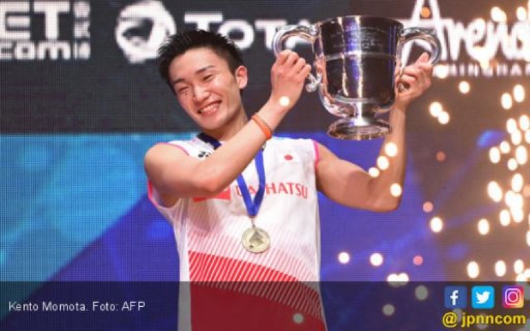 Kento Momota: Saya Tunggal Putra Pertama Jepang yang jadi Juara All England
