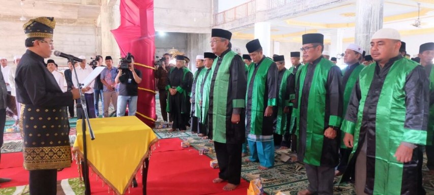Bai'at Dewan Dan Majelis Hakim MTQ Ke - 47 Kabupaten Inhil Tahun 2017 Di Pulau Kijang, Ini Kata Bupa